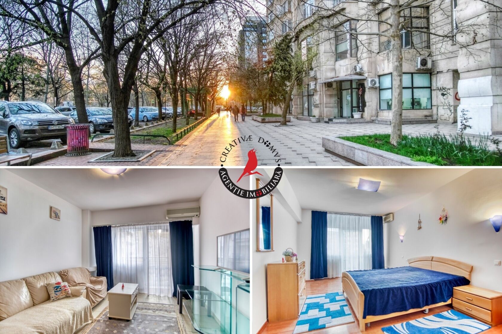 bulevardul unirii - apartament cu doua camere — fotografia 1
