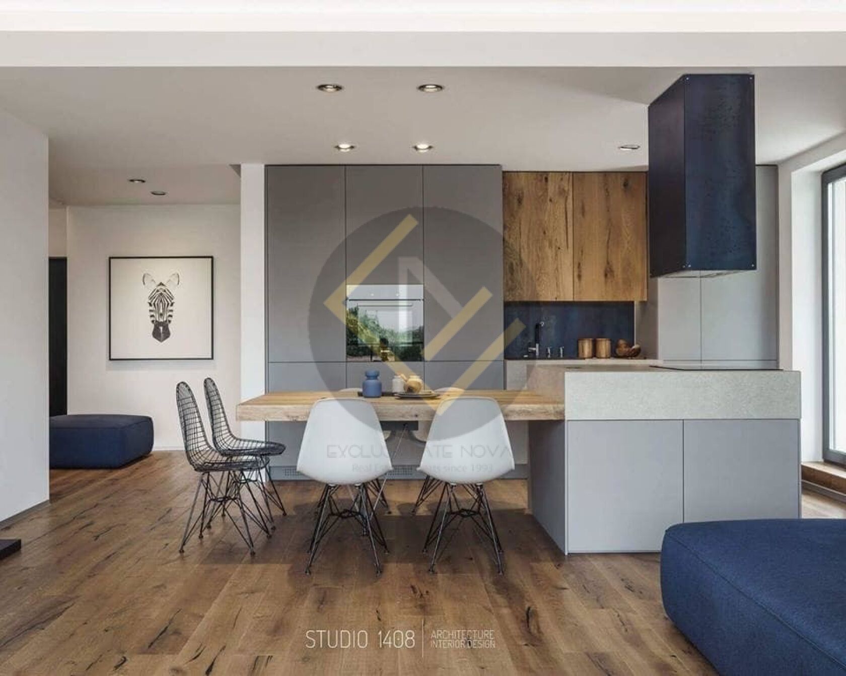 INCHIRIERE APARTAMENT 3 CAMERE/LUX/DOBROGEANU GHEREA — fotografia 3