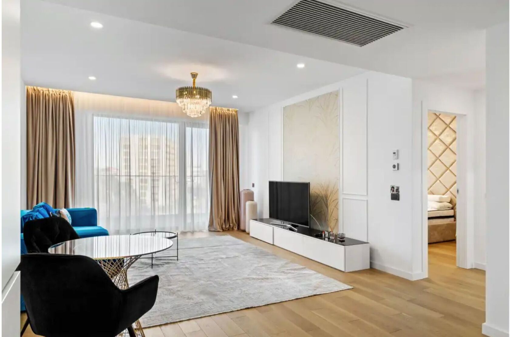 apartament modern | 2 camere | terasa | one herastrau towers — fotografia 3