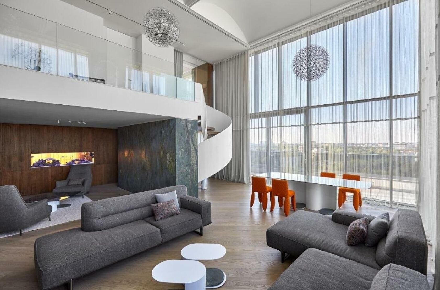 penthouse de lux | vedere panoramică | zona floreasca — fotografia 1