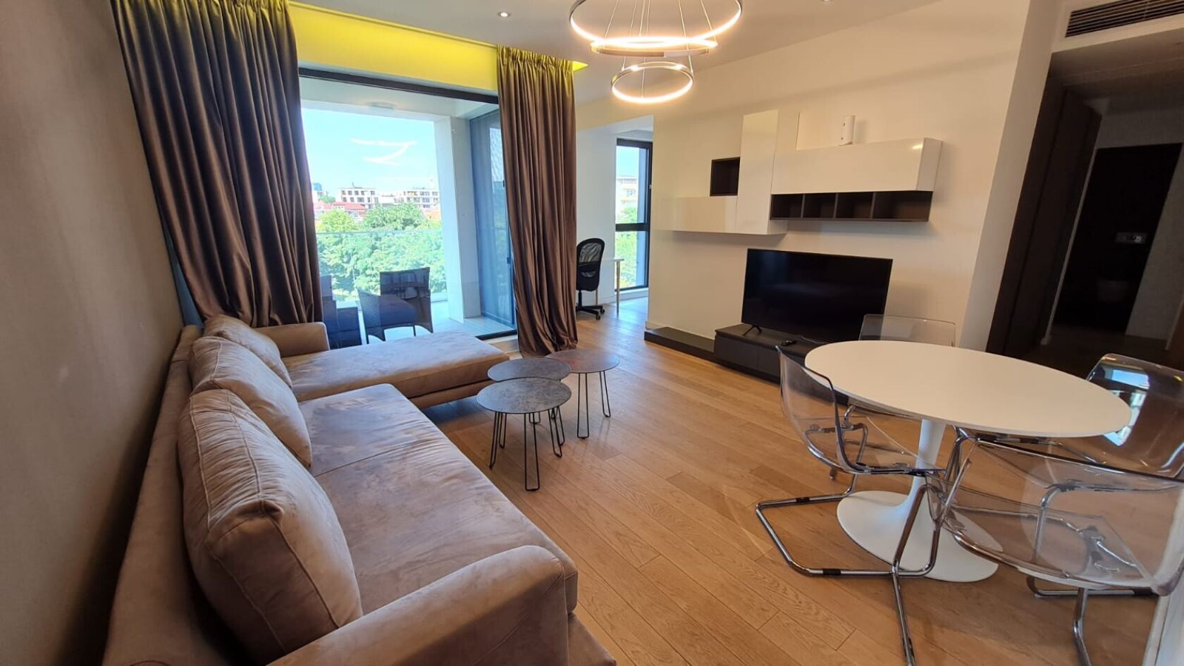 luxury 3-room apartment, one herastrau plaza residential complex — fotografia 1
