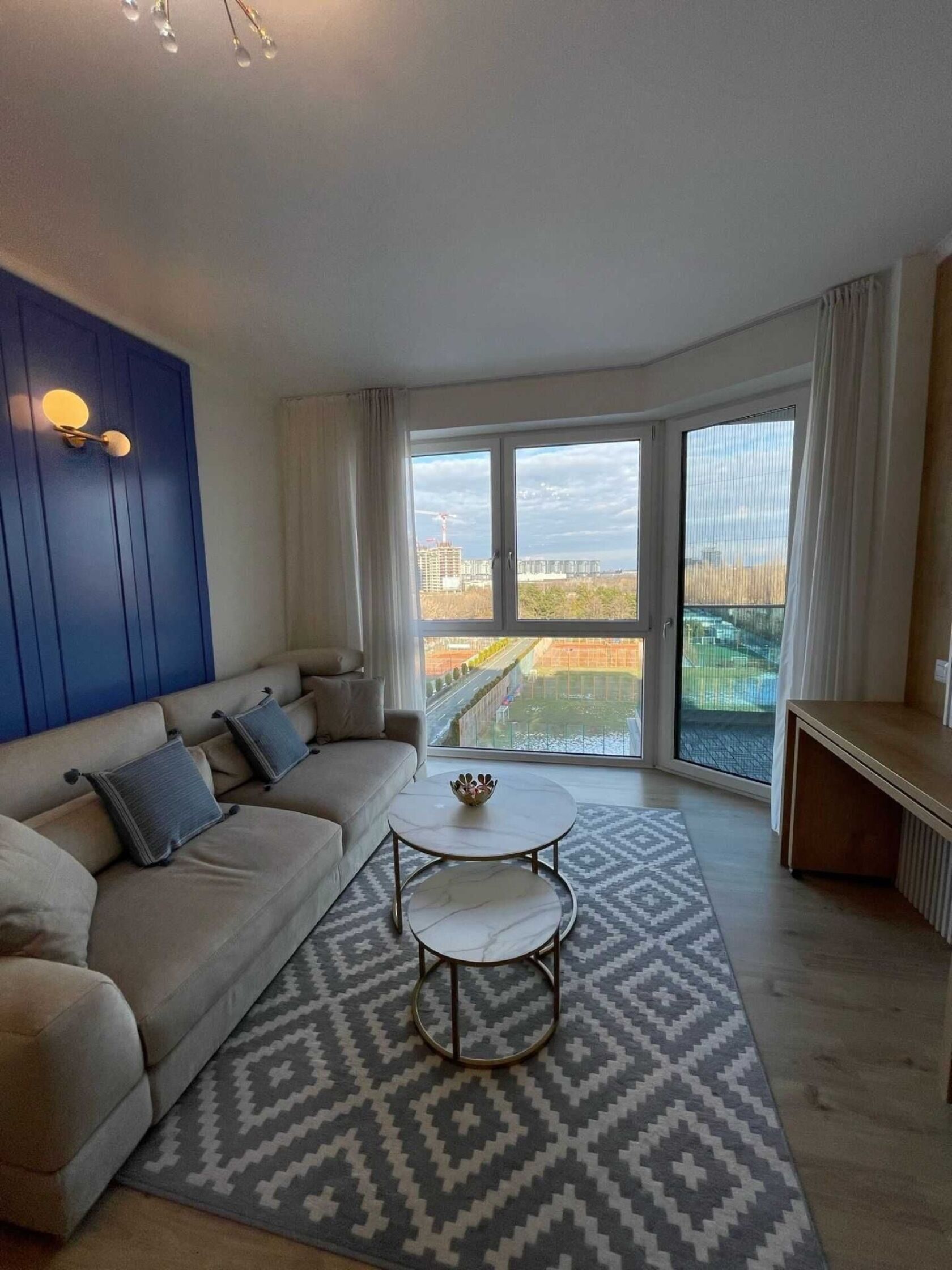 apartament luminos cu 2 camere | floreasca residence — fotografia 1