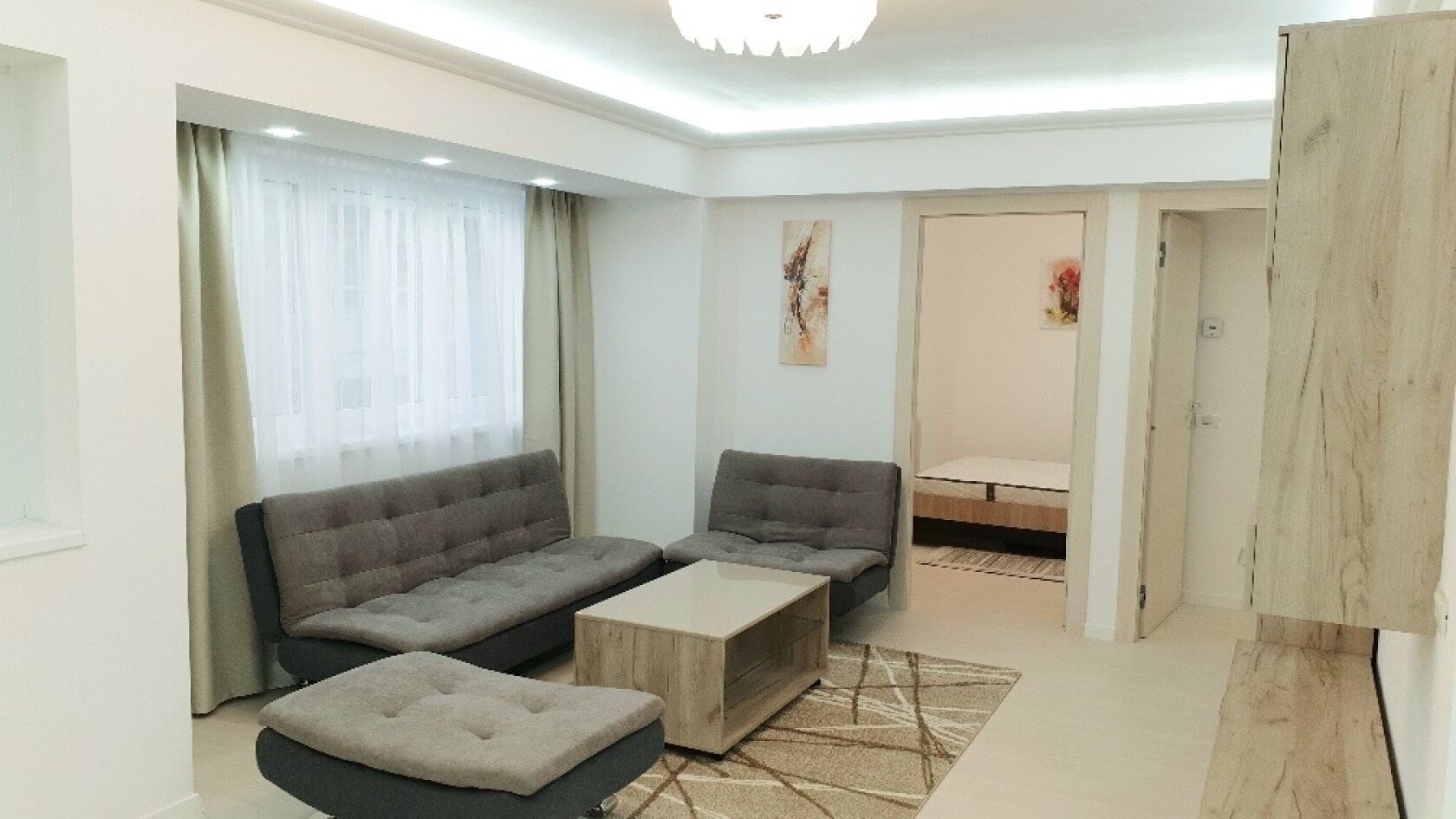 3 rooms apartment, domenii area, bld. expozitiei — fotografia 1