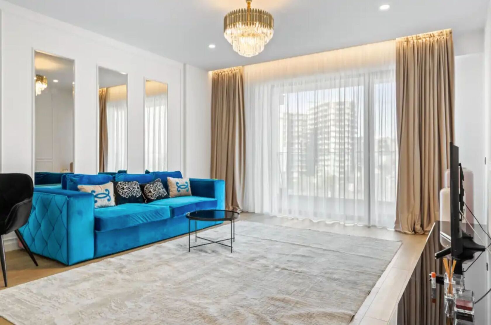 apartament modern | 2 camere | terasa | one herastrau towers — fotografia 1