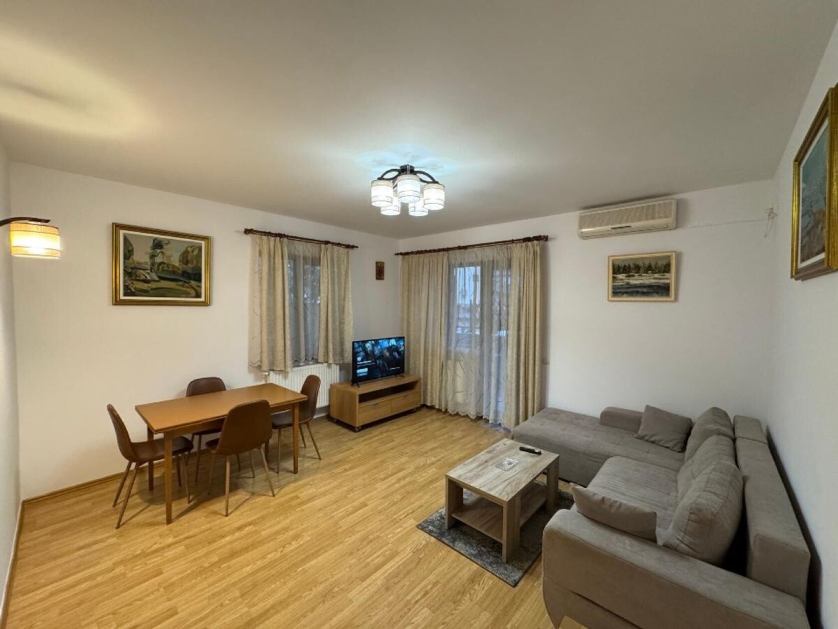 apartament 3 camere, balcon, parter, zona domenii — fotografia 1