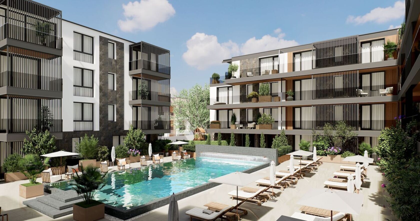 apartament 3 camere, complex cu piscina, zona iancu nicolae — fotografia 1