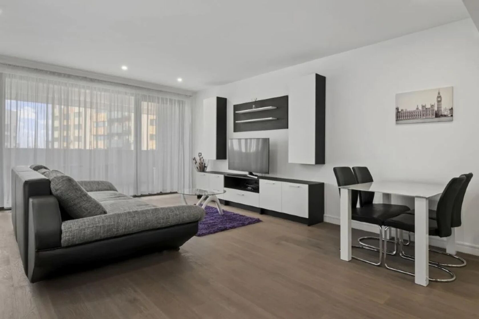 apartament 2 camere, parcare, terasa, cortina residence — fotografia 1
