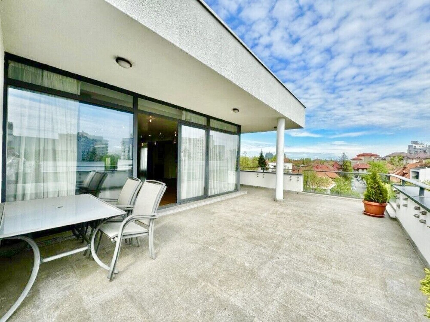 penthouse 4 rooms | terrace | residential complex | security | dorobanti capitale — fotografia 1