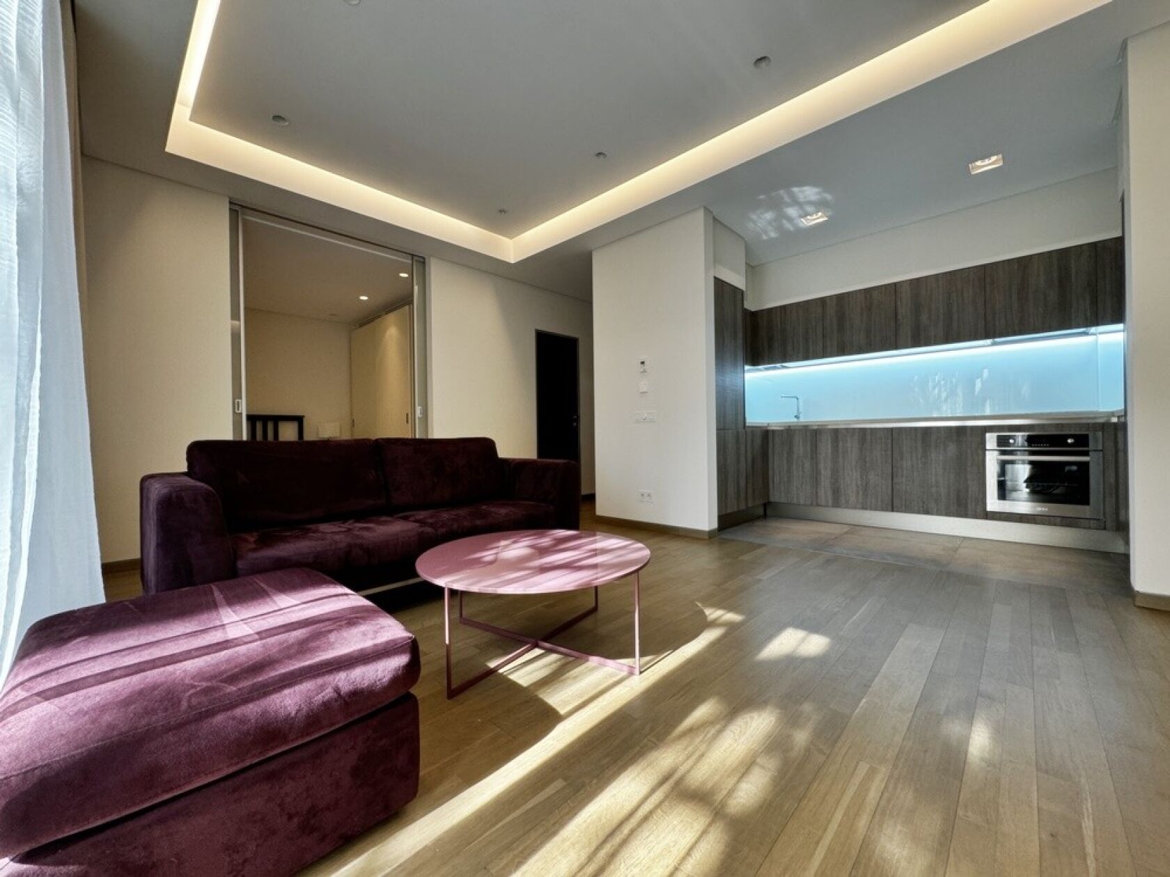 2-room apartment, ground floor with terrace, furnished, primaverii area — fotografia 3