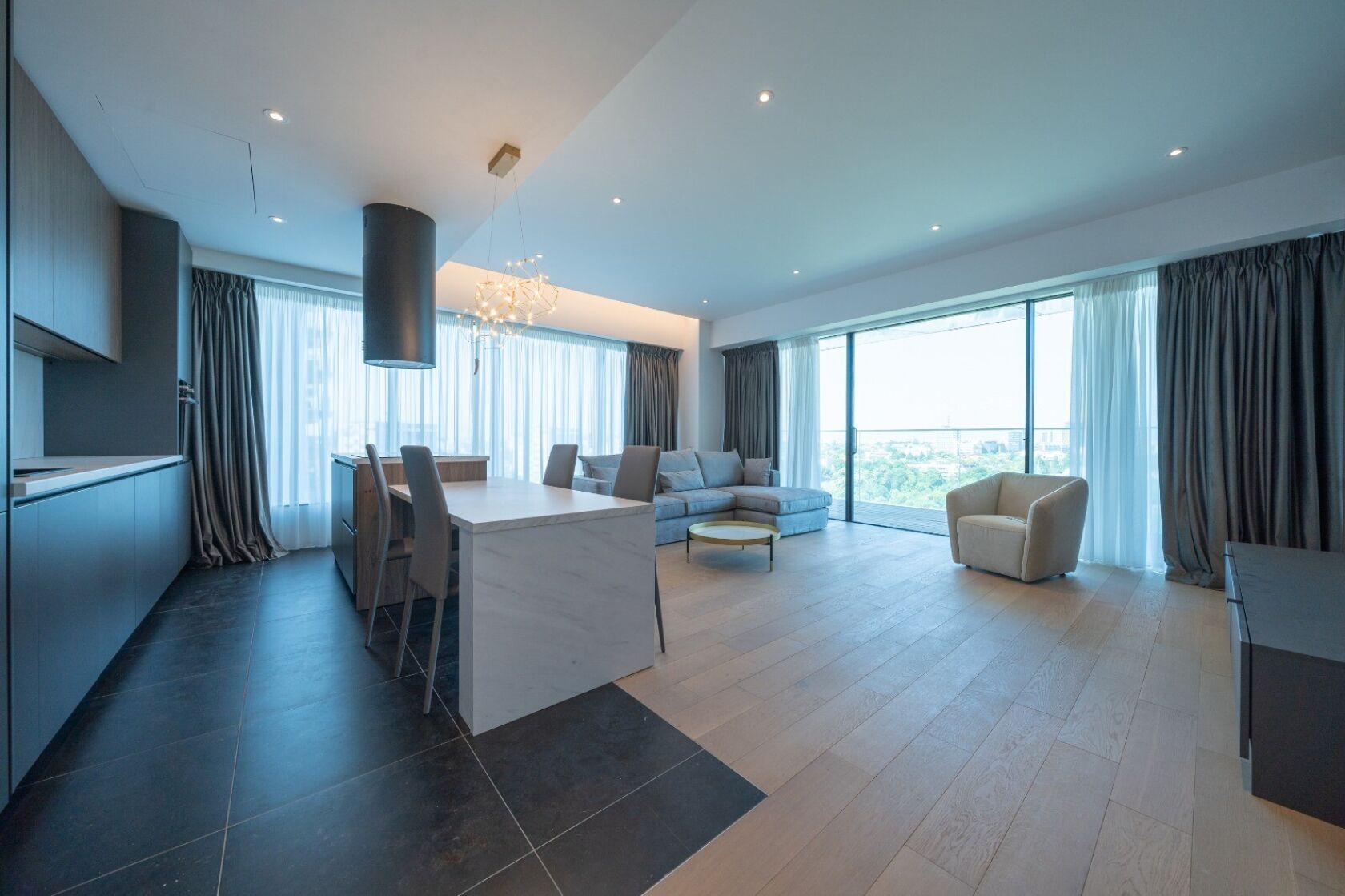 apartament de lux | 4 camere | one mircea eliade | floreasca — fotografia 1