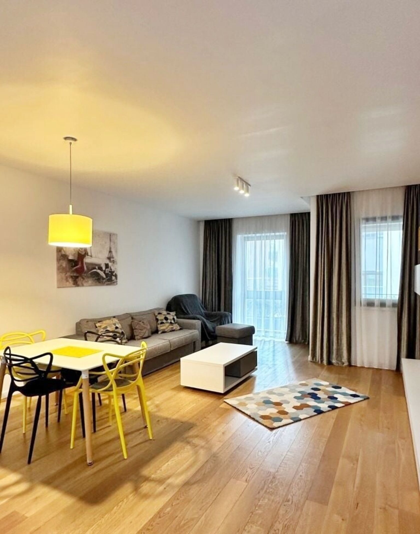 apartament 2 camere, complet mobilat si utilat, soseaua nordului — fotografia 1